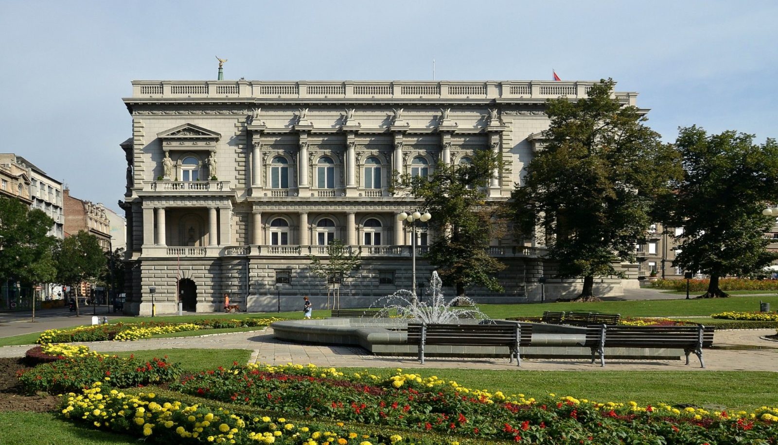 dvor sa balskom dvoranom u Nišu, današnji Stari dvor